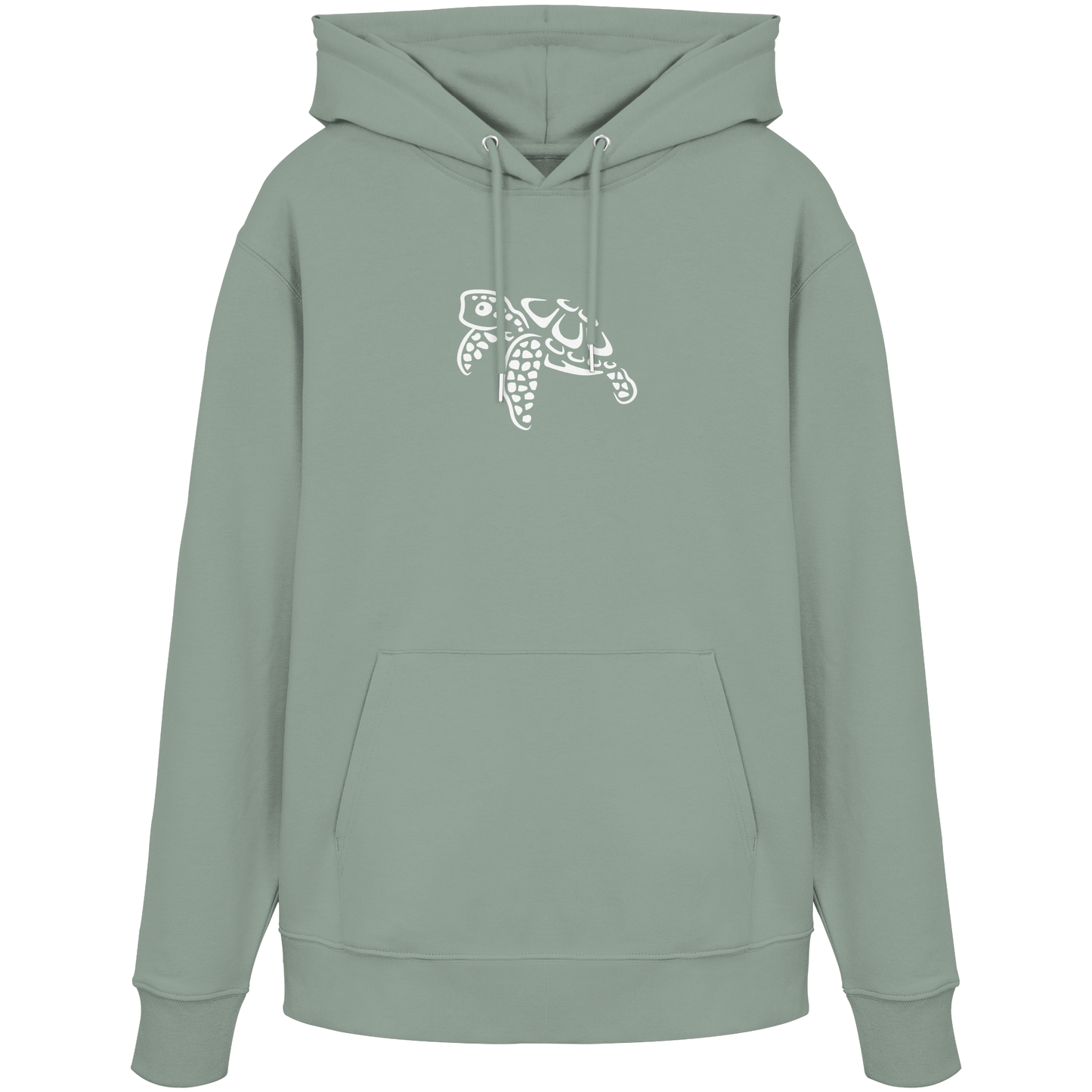 schwimmende Meeres-Schildkröte - Organic Hoodie