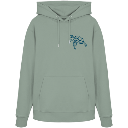 Lässig lustige Wasserschildkröte - Organic Hoodie