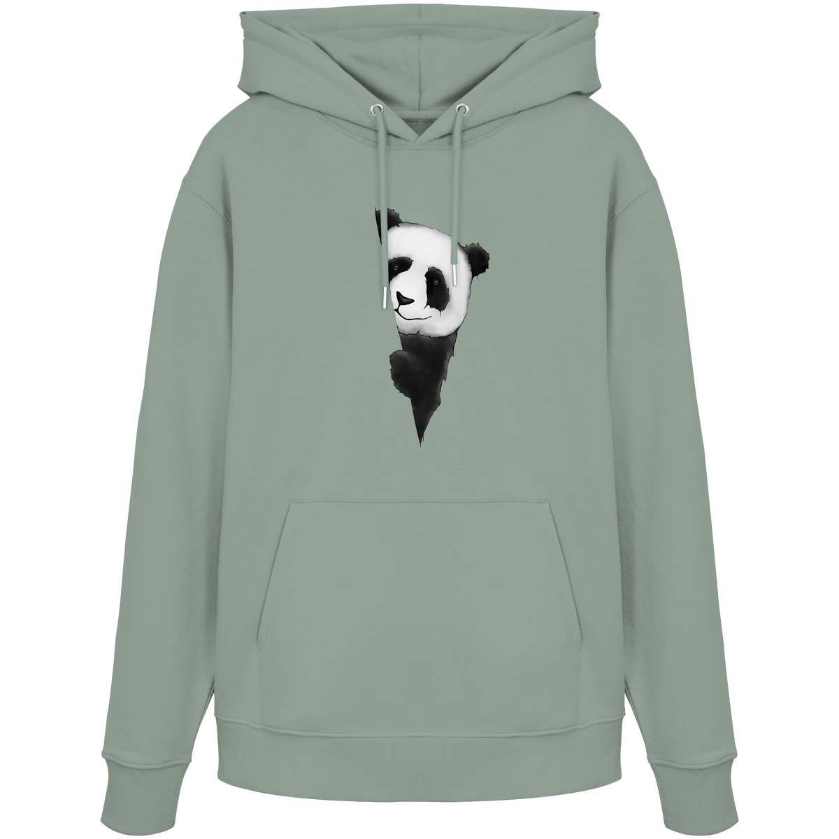 Panda Bär Illustration - Organic Hoodie