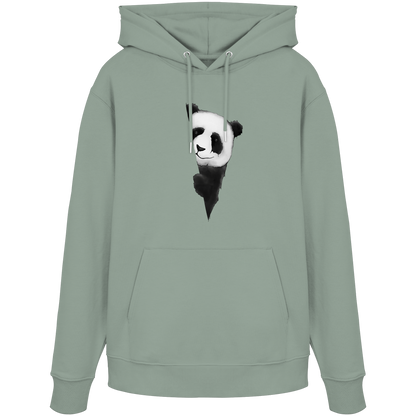 Panda Bär Illustration - Organic Hoodie