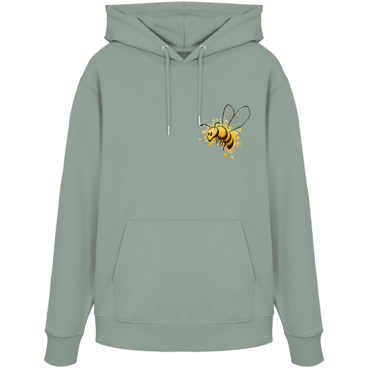 Lässige kleine Honig-Biene - Organic Hoodie