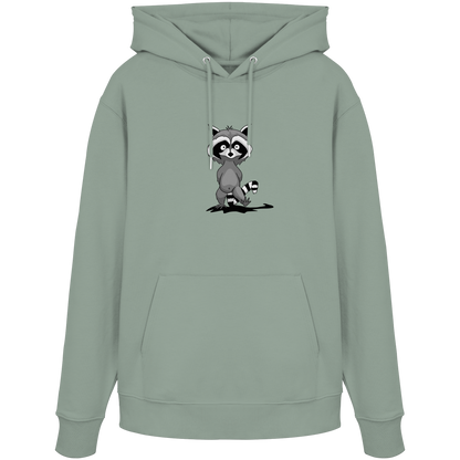 Frecher kleiner Waschbär - Organic Hoodie