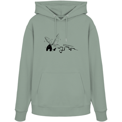 zauberhaft flatternde Tapir Fee - Organic Hoodie