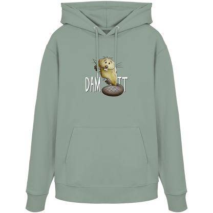 Dam It Verdammt Lustiger Biber - Organic Hoodie