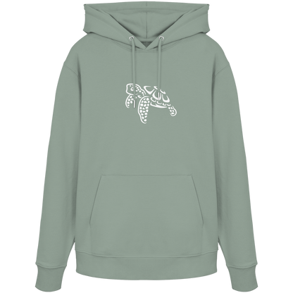 schwimmende Meeres-Schildkröte - Organic Hoodie