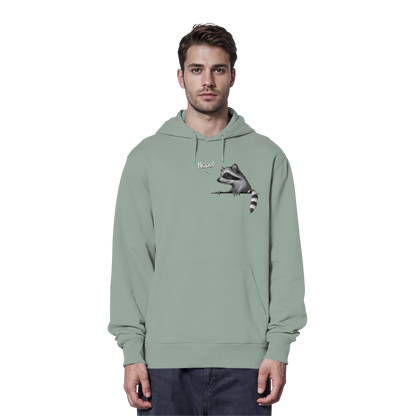 Nope! Frecher verwegener Waschbär - Organic Hoodie