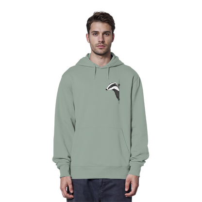 Lässiger Dachs Meister Grimbart - Organic Hoodie