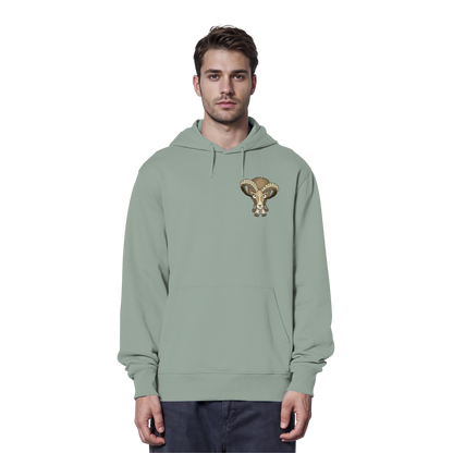 Bockiges Mufflon Widder Schafbock - Organic Hoodie