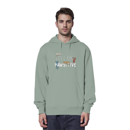 Full On Pawsitive! Gechillte Katzen - Organic Hoodie