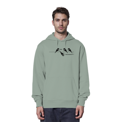 Sei anders, kleiner Spatz - Organic Hoodie