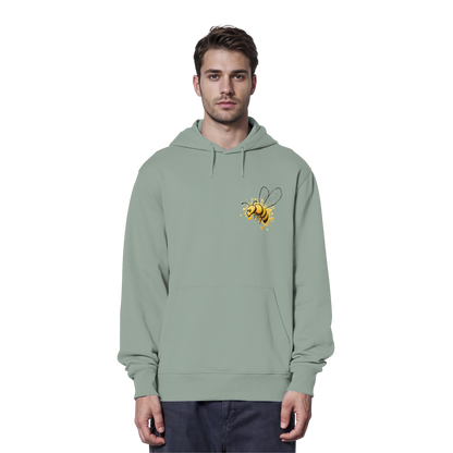 Lässige kleine Honig-Biene - Organic Hoodie