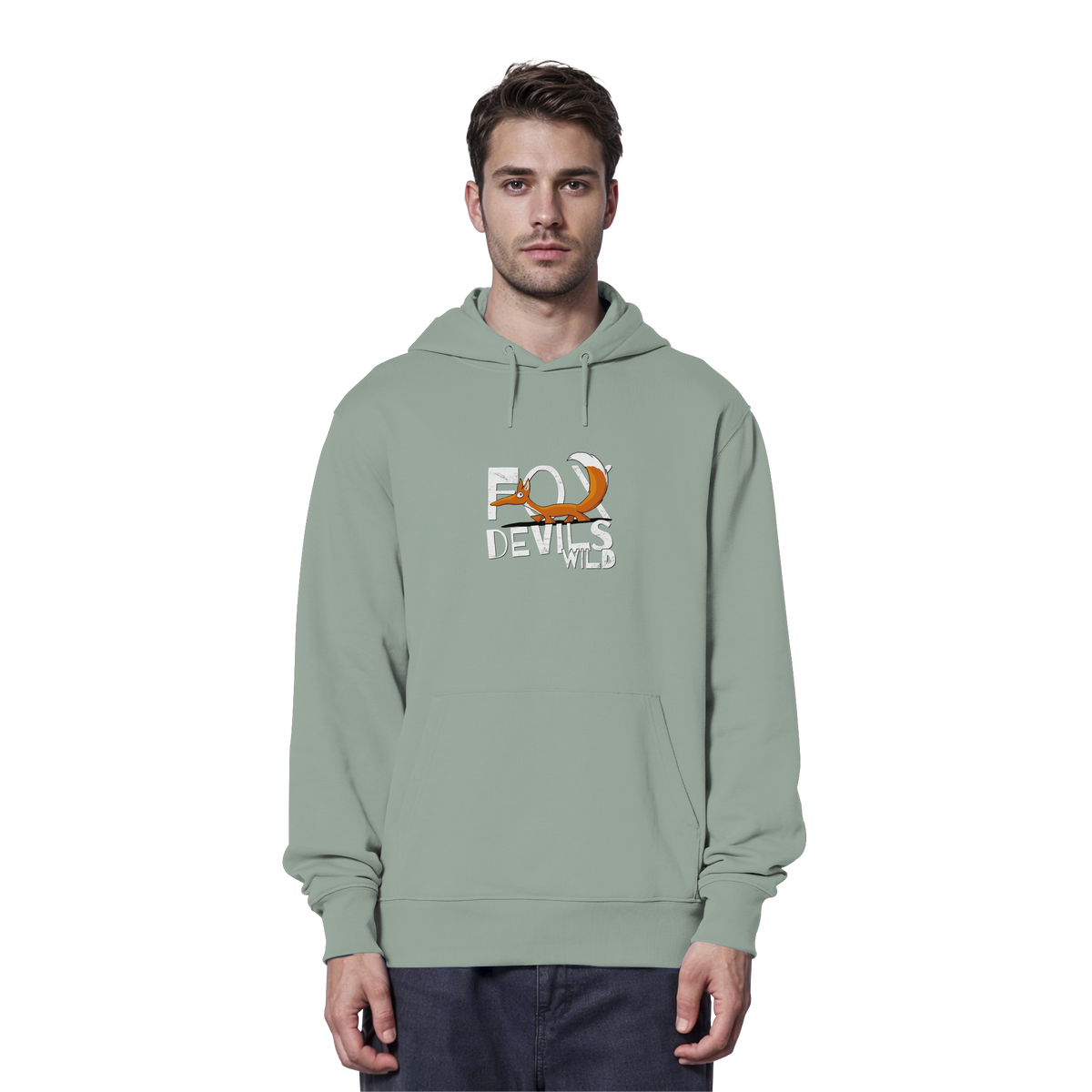 Fox-Devils-Wild Fuchs - Organic Hoodie