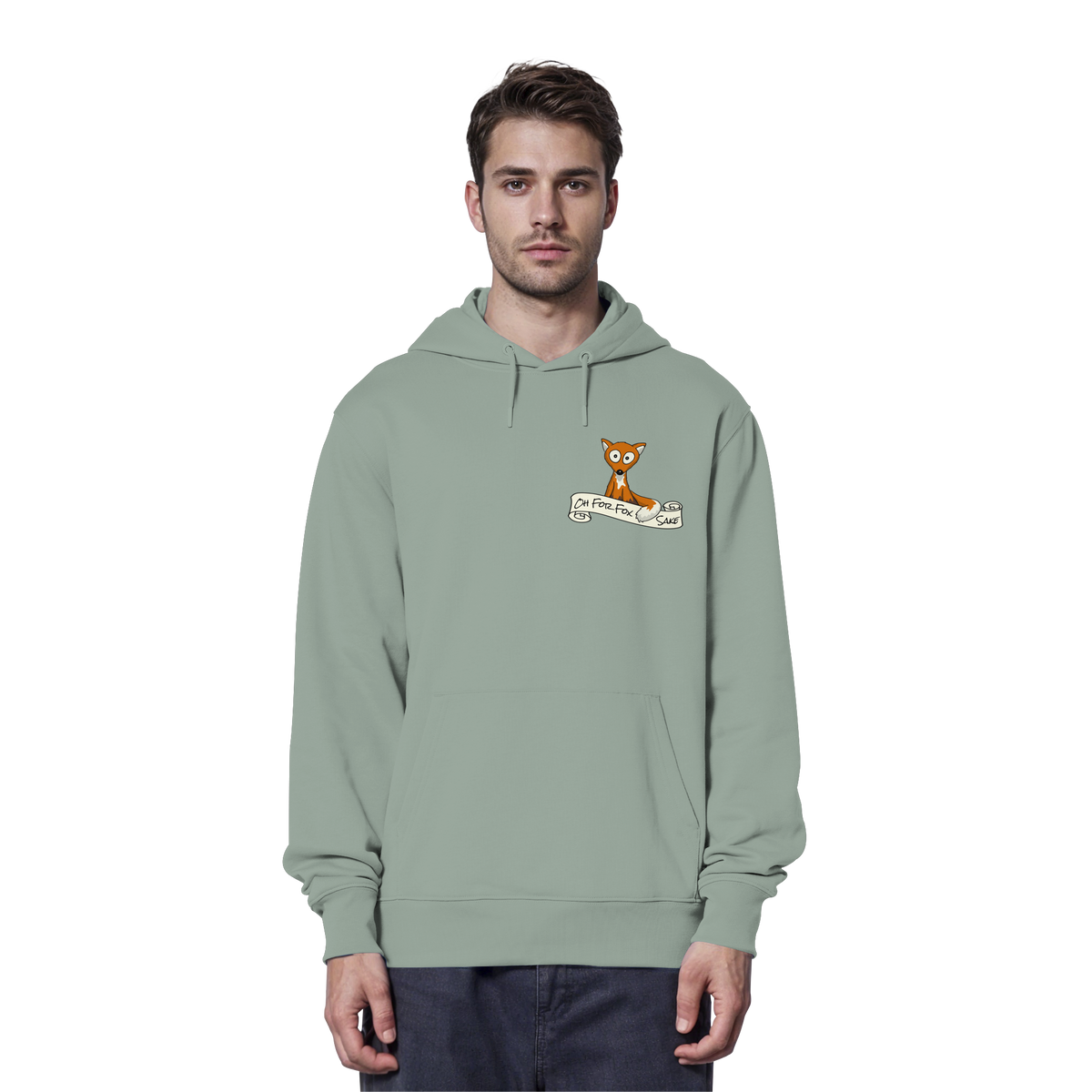 Oh For Fox Sake – Um Fuchses Willen - Organic Hoodie