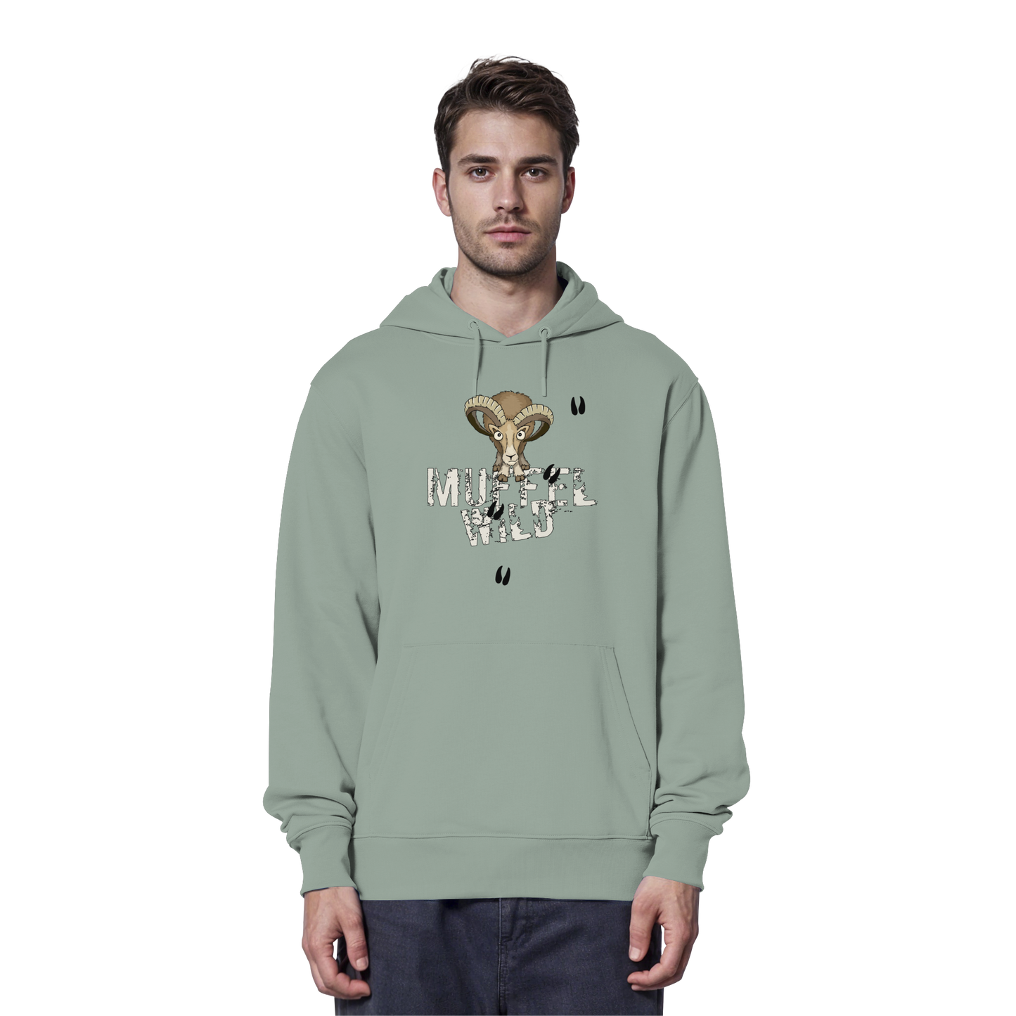 Muffel Wild Mufflon - Organic Hoodie