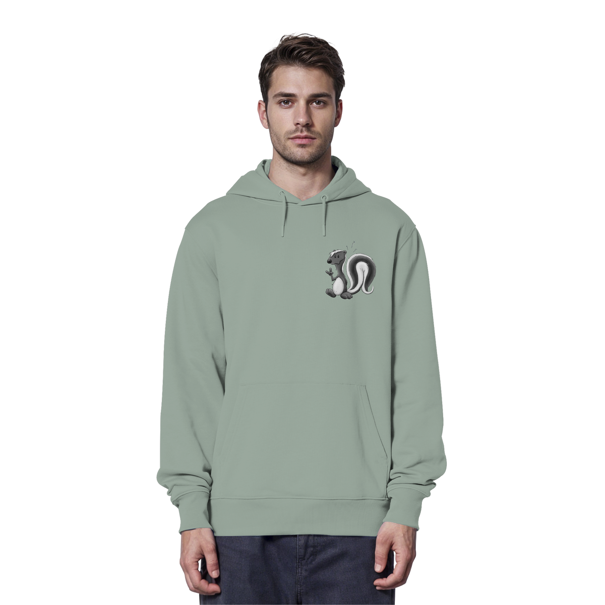 Lustig stinkiges Stinktier - Organic Hoodie