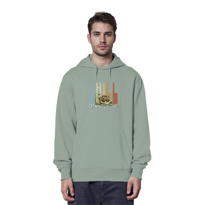 Gechillt gemütliche Schildkröte - Organic Hoodie