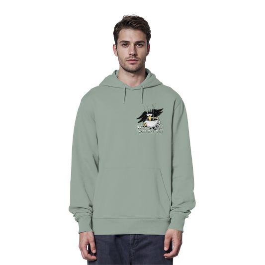 Der frühe Vogel kann mich mal | Kaffee Rabe - Organic Hoodie