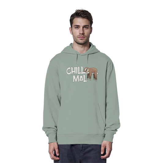 Chill Mal Faultier - Organic Hoodie