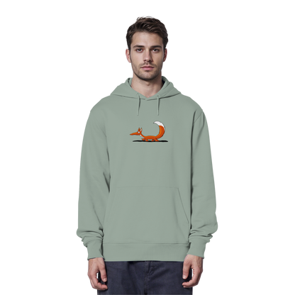 Lässiger cooler Fuchs | Mr. Fox, der Schleicher - Organic Hoodie