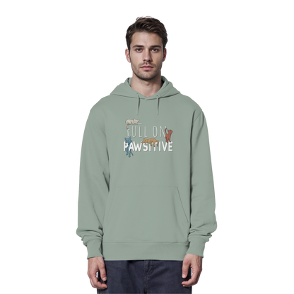 Full On Pawsitive! Gechillte Katzen - Organic Hoodie