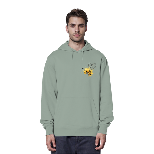 Lässige kleine Honig-Biene - Organic Hoodie