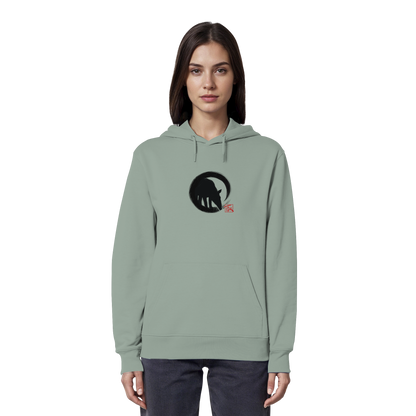 Zen Tapir im japanischen Enso Kreis - Organic Hoodie