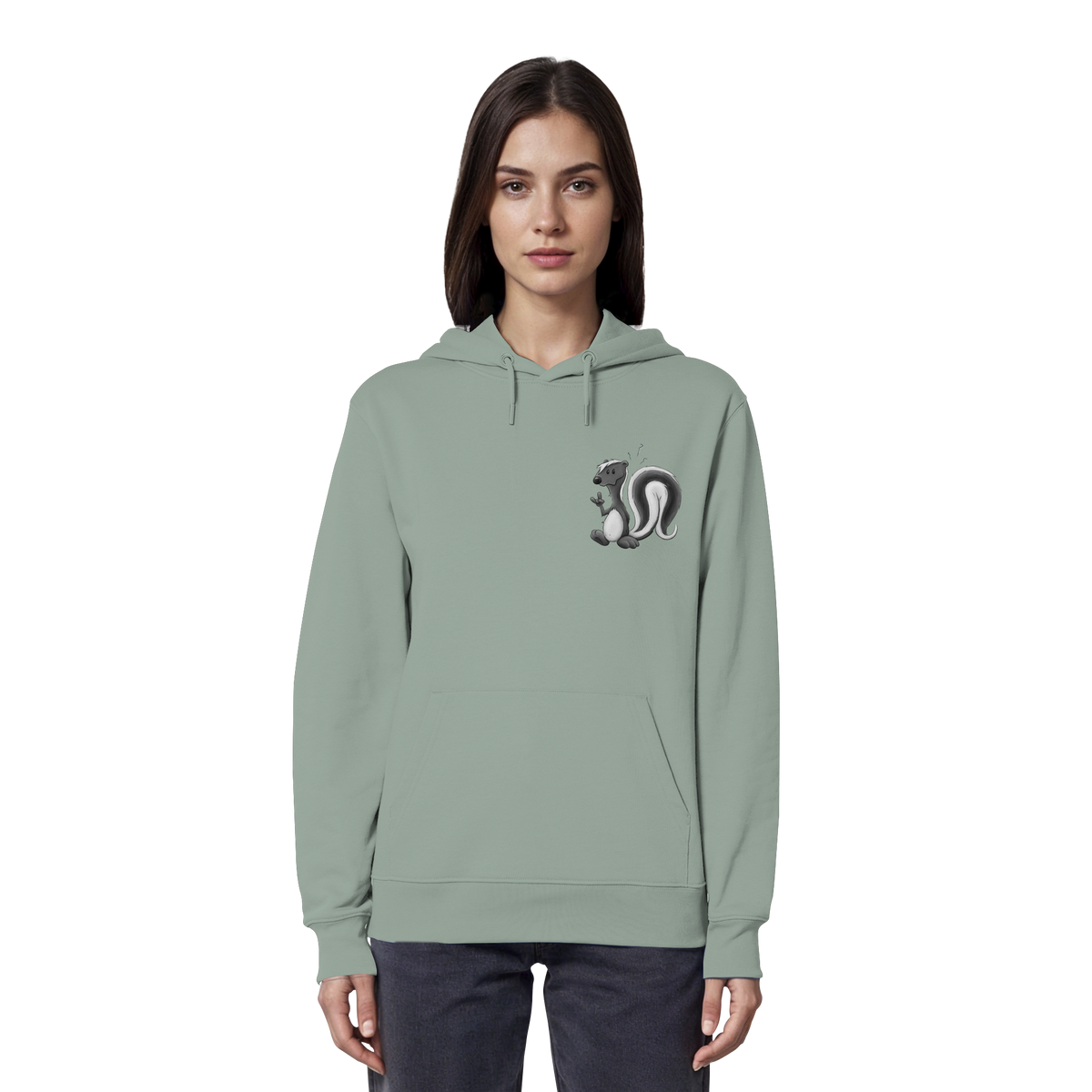 Lustig stinkiges Stinktier - Organic Hoodie