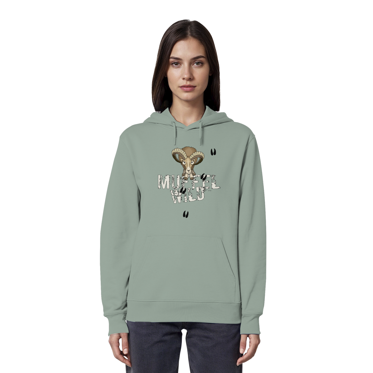 Muffel Wild Mufflon - Organic Hoodie
