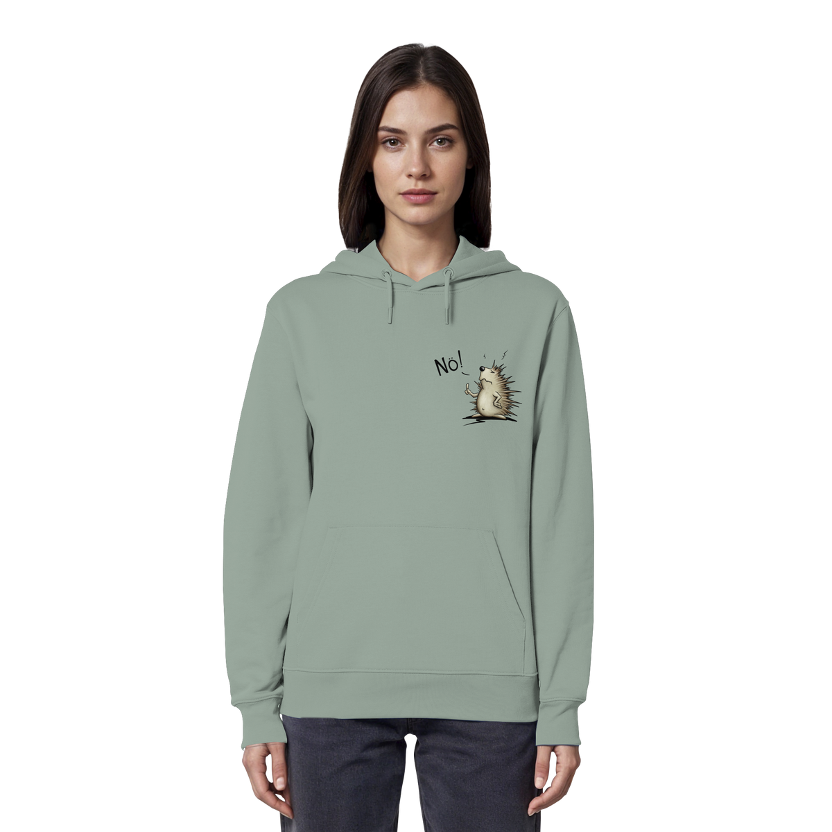 Nö! Grummeliger Igel - Organic Hoodie