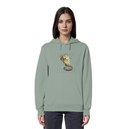 Einfach mal Durchbeissen Biber - Organic Hoodie