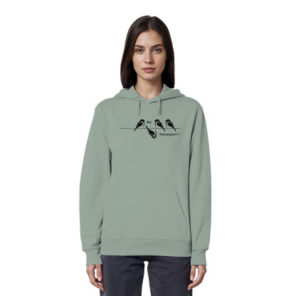 Sei anders, kleiner Spatz - Organic Hoodie