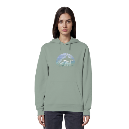 Retro Tiefsee Schwertwal Orca - Organic Hoodie