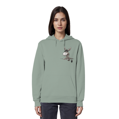 Lustiger lässiger Esel - Organic Hoodie
