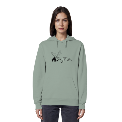 zauberhaft flatternde Tapir Fee - Organic Hoodie