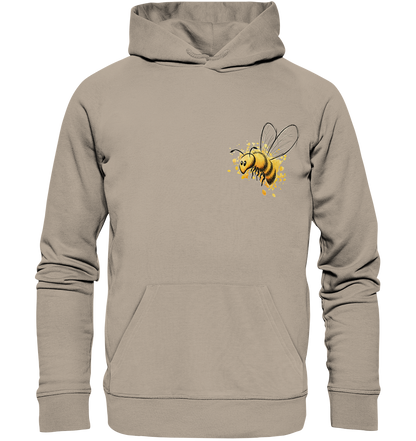 Lässige kleine Honig-Biene - Organic Hoodie