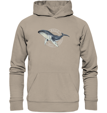 Whale, Hello There | Buckelwal - Organic Hoodie