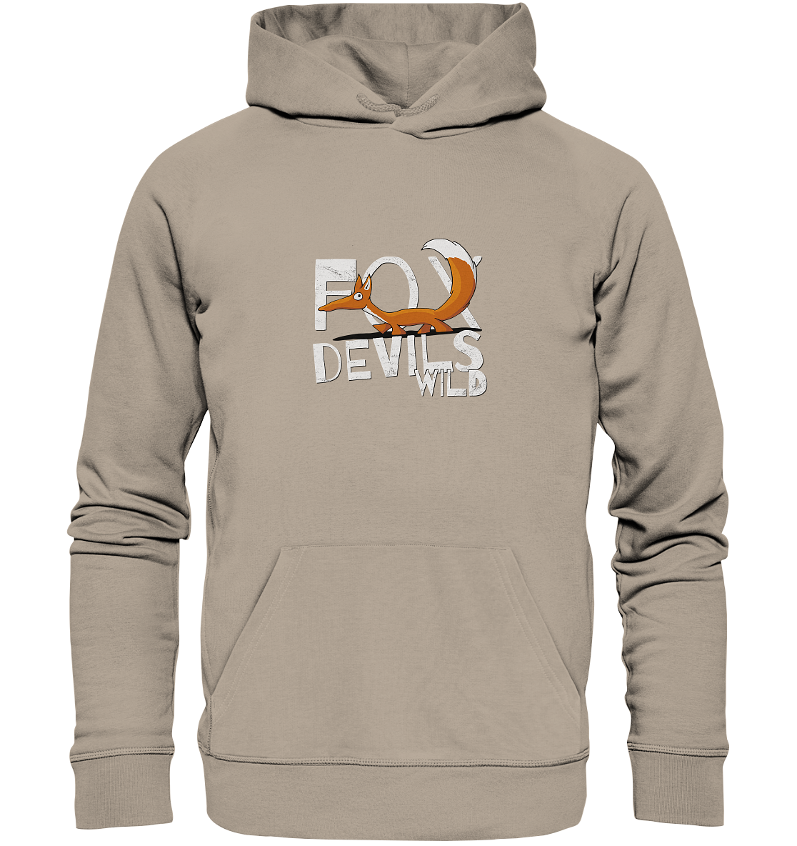 Fox-Devils-Wild Fuchs - Organic Hoodie