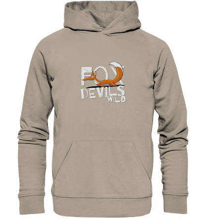 Fox-Devils-Wild Fuchs - Organic Hoodie