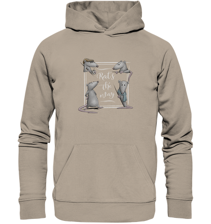 Rat’s The Way Kaffeehaus Ratten - Organic Hoodie