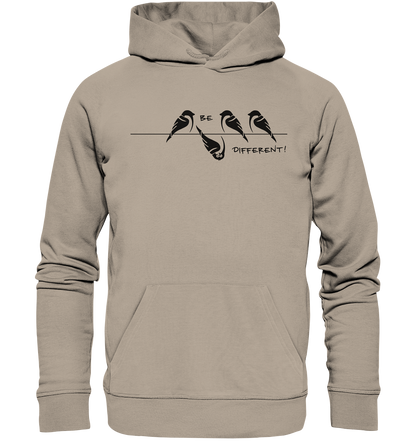 Sei anders, kleiner Spatz - Organic Hoodie
