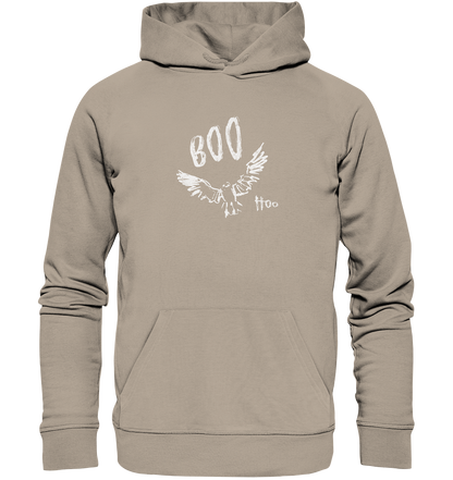 Boo Hoo! Fliegende Eule  - Organic Hoodie