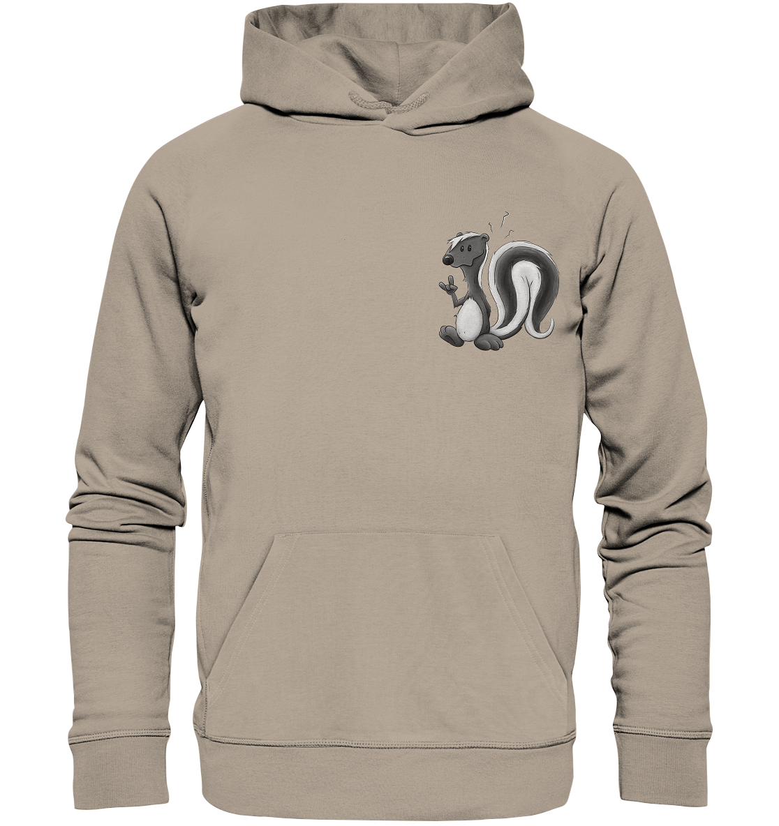 Lustig stinkiges Stinktier - Organic Hoodie