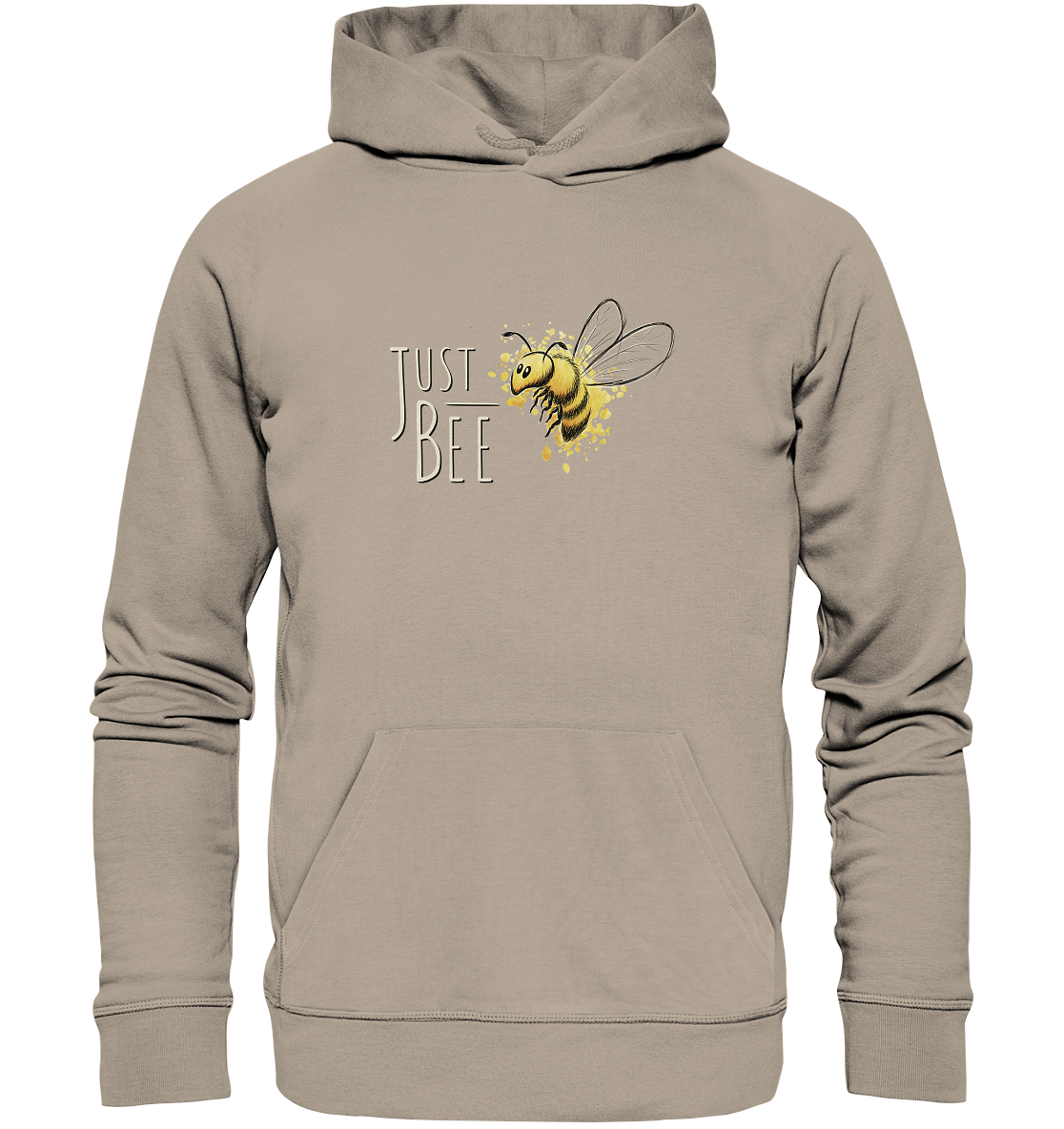 Just Bee, kleine Honig-Biene - Organic Hoodie