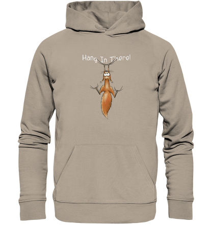 Hang In There | Lässiges Eichhörnchen - Organic Hoodie