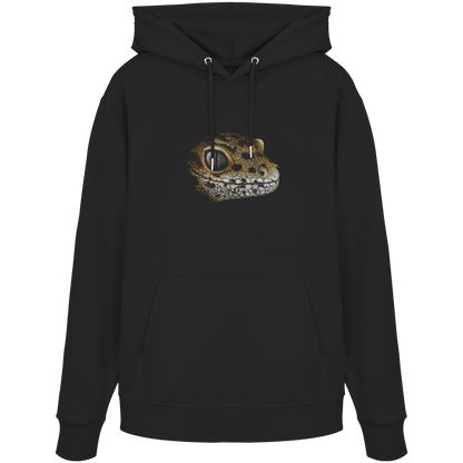 Leopard Gecko Skizze Kritzelkunst - Organic Hoodie
