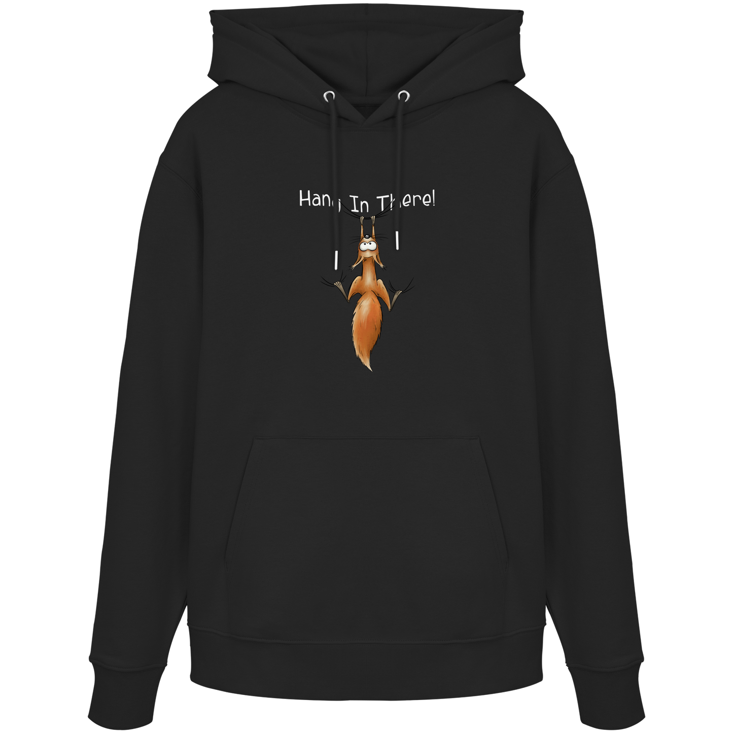 Hang In There | Lässiges Eichhörnchen - Organic Hoodie