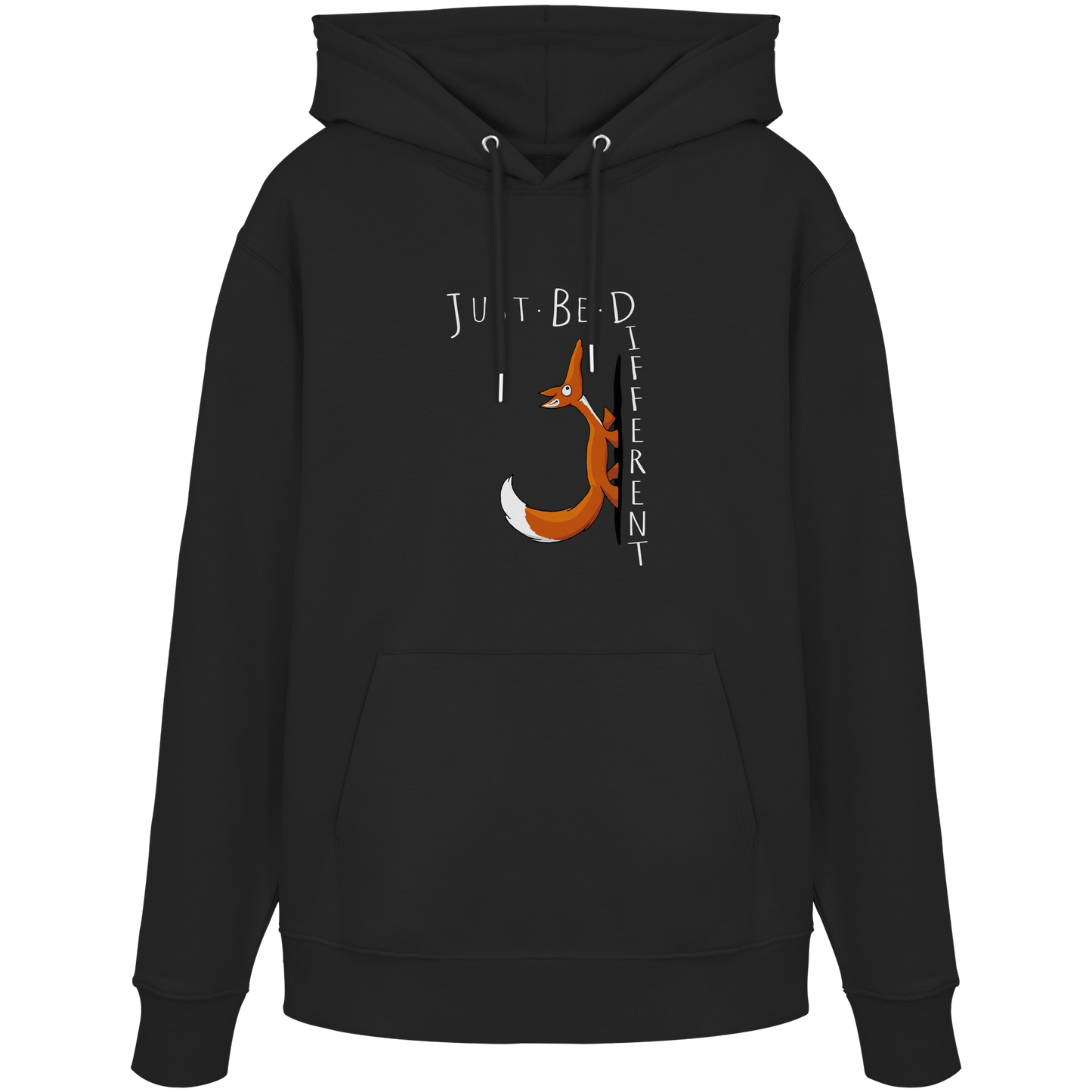 Just Be Different | Sei Anders, kleiner Fuchs - Organic Hoodie