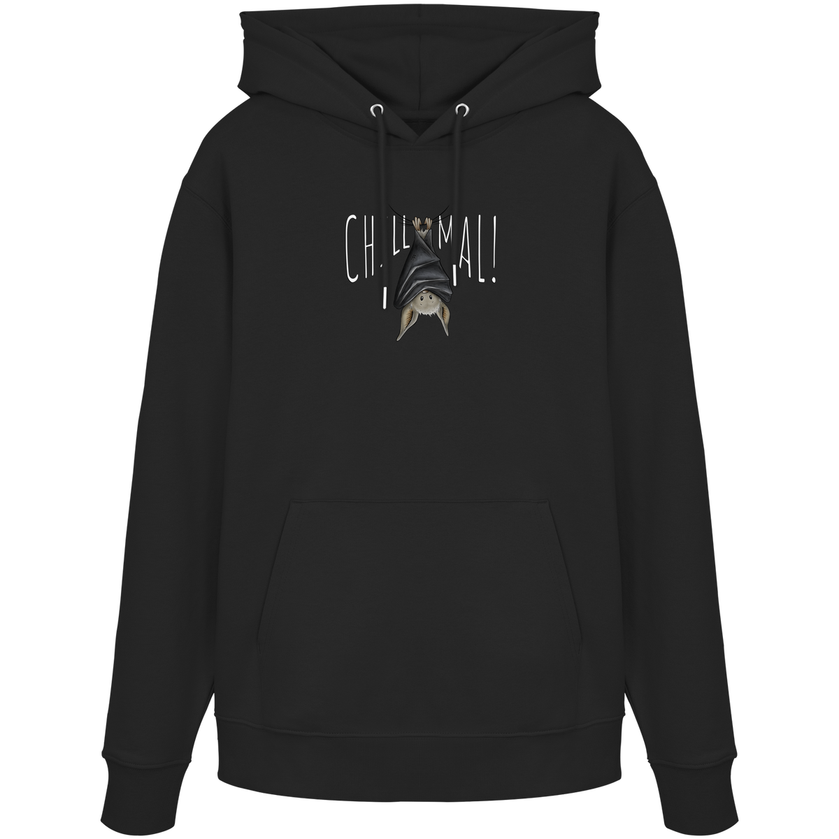 Chill Mal gemütliche Fledermaus - Organic Hoodie