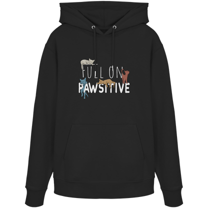 Full On Pawsitive! Gechillte Katzen - Organic Hoodie