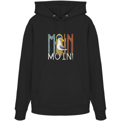 Moin Moin norddeutsche Möwe - Organic Hoodie